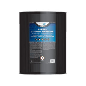 This image shows the front of the Bond It Rubber Bitumen Emulsion Black 25L can.