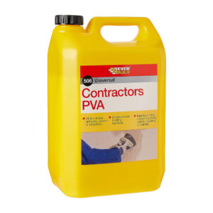 This image is displays the front of the product which is a Everbuild 506 Universal Contractors PVA