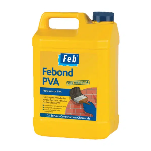 This image displays the front of the product which is a Everbuild Febond PVA