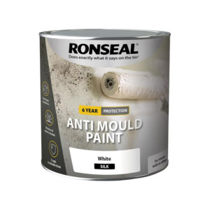 Ronseal 6 Year Anti Mould Paint - White Silk 2.5L