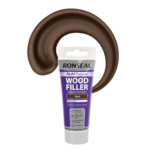 Ronseal Multi Purpose Wood Filler - 325g dark