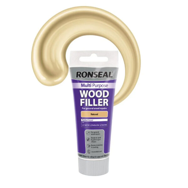 Ronseal Multi Purpose Wood Filler - 325g natural