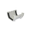 This image displays the front of the product which is a FloPlast Sqaure Union Unit - White