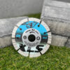 This image displays the OX Trade XL Super - Turbo Segmented Diamond Blade - Concrete & GP - Being Displayed