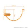 This image displays the Aluflow Gutter Deepflow Diagram
