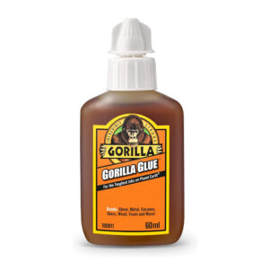 This image displays the front of the product which is a Gorilla Glue - Brown 60ml