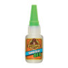 This image displays the front of the product which is a Gorilla Super Glue Gel - Clear 15g