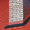 This image displays the Gorilla Waterproof Patch & Seal Tape - Black Reparing Chimney