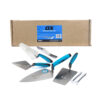 This image displays the front of the product which is a OX Pro 6 Piece Bricklayers Set