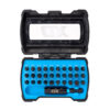 This image displays the OX Pro Impact Bit Set - 31 Piece Opened