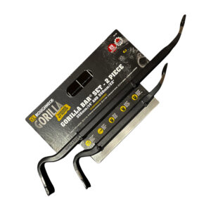This image displays the front of the product which is a Roughneck Gorilla Bar Twin Pack - 35cm & 55cm (14in & 22in)