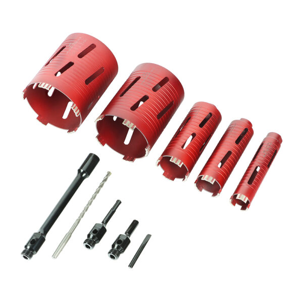 Timco Premium Dry Diamond Core Drill Kit 5pcs