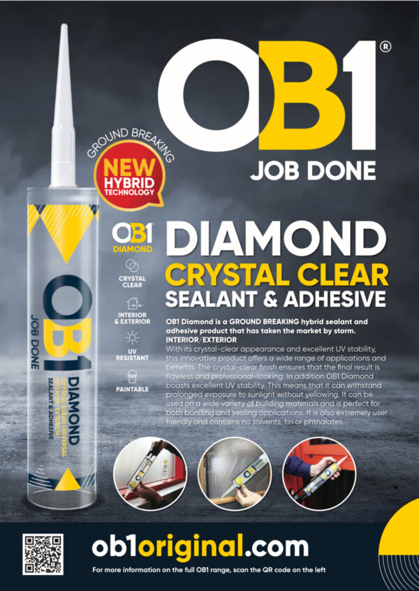 OB1 Diamond Crystal Clear Universal Sealant
