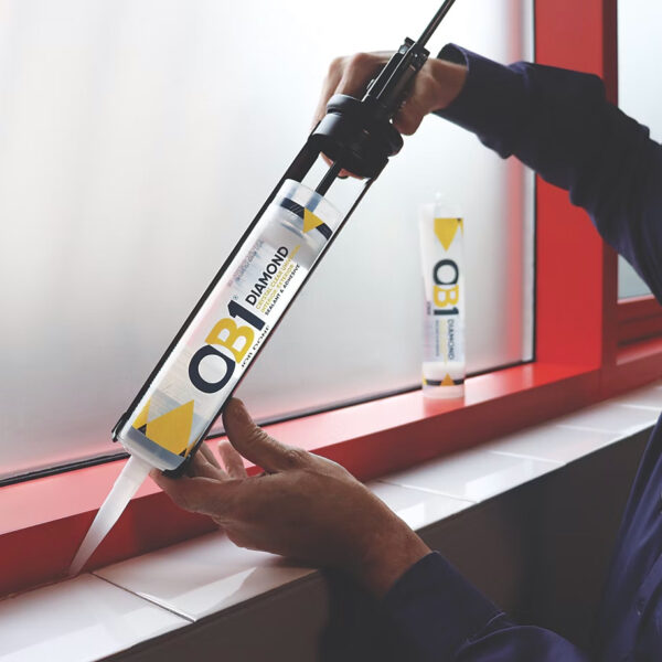 OB1 Diamond Crystal Clear Universal Sealant & Adhesive Transparent 290ml