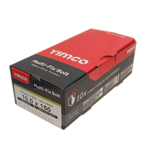 Timco Multi-Fix Masonry Bolts, Hex Head