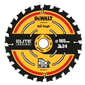 Dewalt ELITE™ Series Framing Circular Saw Blade 165 x 20mm x 24T