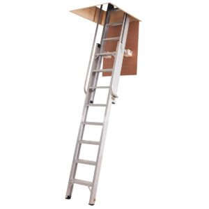 Werner Deluxe Loft Ladder - 2 Section
