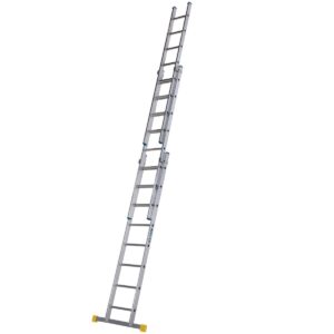 Werner Square Rung Triple Section Extension Ladder - 2.45m