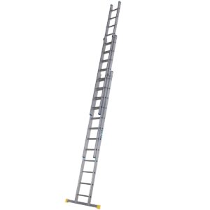 Werner Square Rung Triple Section Extension Ladder - 3.58m
