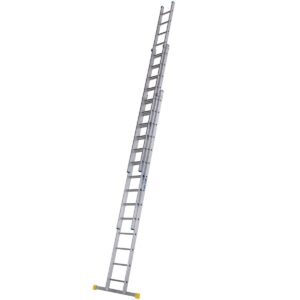 Werner Square Rung Triple Section Extension Ladder - 4.14m