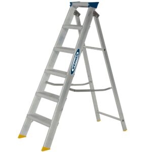 Werner 7140618 MasterTrade 6 Tread Aluminium Swingback Stepladder