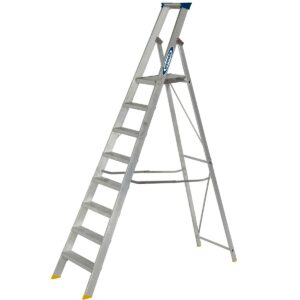 Werner 7150818 MasterTrade 8 Tread Platform Stepladder