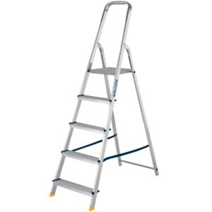 Werner High Handrail Stepladder - 5 Tread