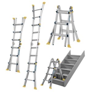 Werner Multi-purpose Telescopic Ladder - 4x3 0.97m