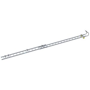 Werner Sliding Roof Ladder - Double 4.8m