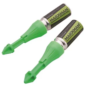 MarXman Standard Professional Marking Tool Twin Pack | Fluorescent Green Drill Hole Markers
